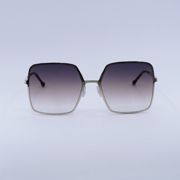 🕶️New Isabel Marant IM 0102/S 001Q PR Sunglasses - Gold Frame, Brown Lenses - Picture 3 of 11